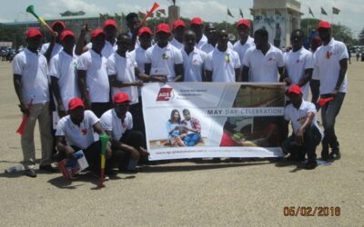 AGS Ghana was part of May Day Celebrations in Accra