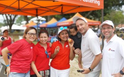 AGS Singapore sponsors Pétanque Tournament
