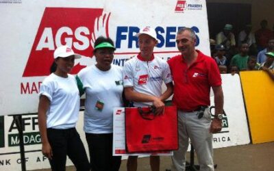 AGS Movers Madagascar sponsors the international cycling tour of Madagascar